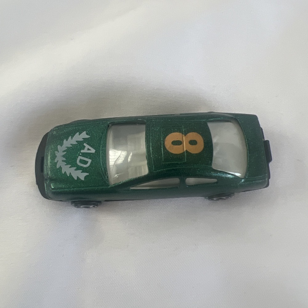 Sun Toys 9811000 Mercedes Green White Gold #8 Die-Cast Car Vtg Toy - Picture 6 of 6